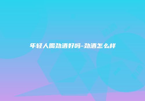 年轻人喝劲酒好吗-劲酒怎么样