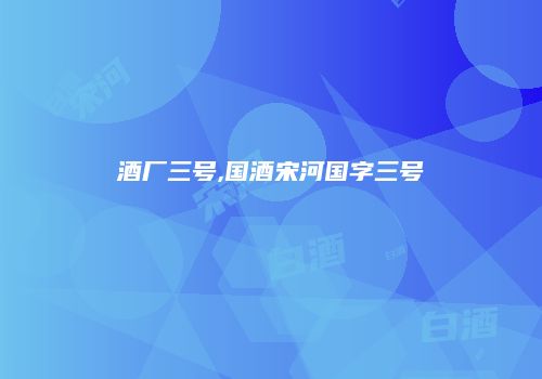 酒厂三号,国酒宋河国字三号