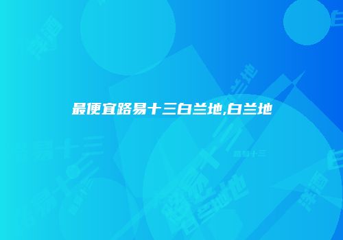 最便宜路易十三白兰地,白兰地