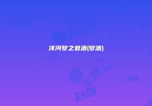 洋河梦之君酒(梦酒)