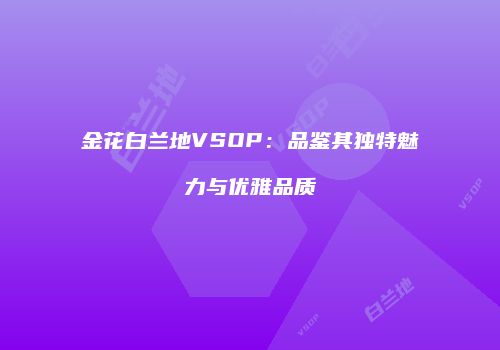 金花白兰地VSOP：品鉴其独特魅力与优雅品质
