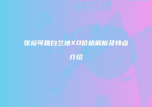 张裕可雅白兰地XO价格解析及特点介绍