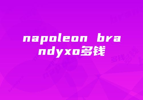 napoleon brandyxo多钱