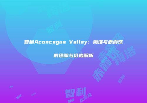 智利Aconcagua Valley：梅洛与赤霞珠的珍酿与价格解析
