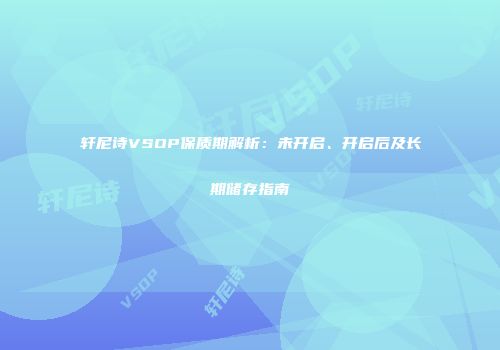 轩尼诗VSOP保质期解析：未开启、开启后及长期储存指南