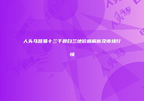 人头马路易十三干邑白兰地价格解析及市场行情