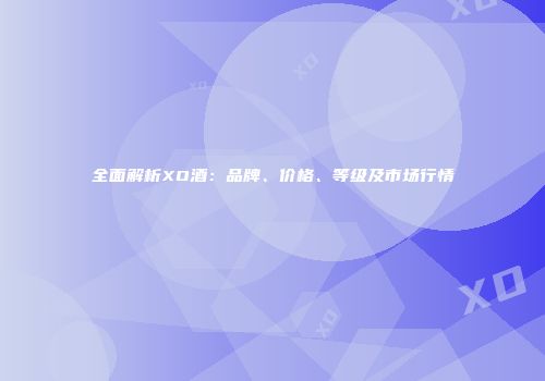 全面解析XO酒：品牌、价格、等级及市场行情