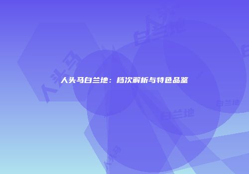 人头马白兰地：档次解析与特色品鉴
