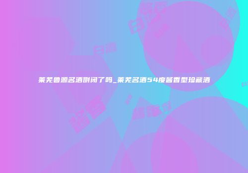莱芜鲁源名酒倒闭了吗_莱芜名酒54度酱香型珍藏酒