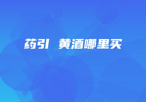 药引 黄酒哪里买