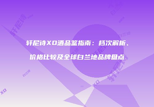 轩尼诗XO酒品鉴指南：档次解析、价格比较及全球白兰地品牌盘点