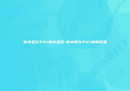 衡水老白干67度礼盒装-衡水老白干67度简装酒