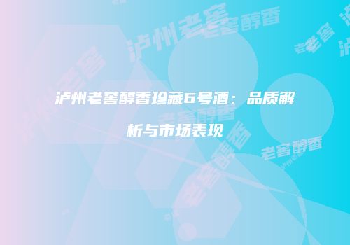 泸州老窖醇香珍藏6号酒：品质解析与市场表现