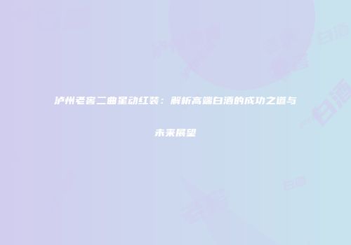 泸州老窖二曲星动红装：解析高端白酒的成功之道与未来展望