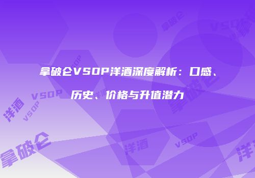 拿破仑VSOP洋酒深度解析：口感、历史、价格与升值潜力