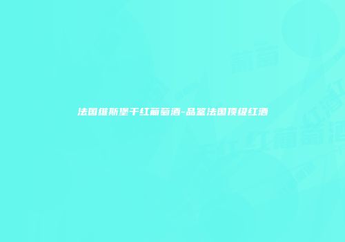 法国维斯堡干红葡萄酒-品鉴法国顶级红酒