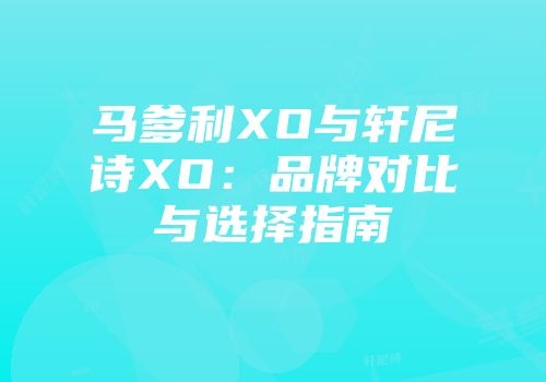 马爹利XO与轩尼诗XO：品牌对比与选择指南