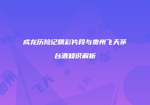 成龙历险记精彩片段与贵州飞天茅台酒知识解析