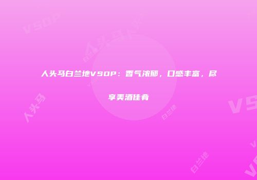 人头马白兰地VSOP：香气浓郁，口感丰富，尽享美酒佳肴