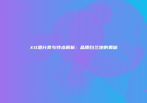 XO酒分类与特点解析：品质白兰地的奥秘