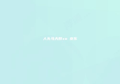 人头马天醇xo 京东