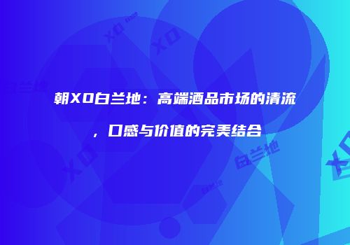 朝XO白兰地：高端酒品市场的清流，口感与价值的完美结合