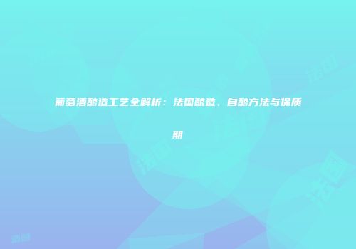 葡萄酒酿造工艺全解析：法国酿造、自酿方法与保质期