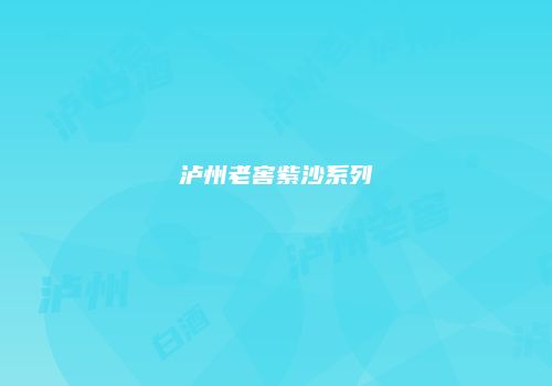 泸州老窖紫沙系列