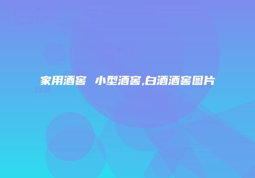 家用酒窖 小型酒窖,白酒酒窖图片