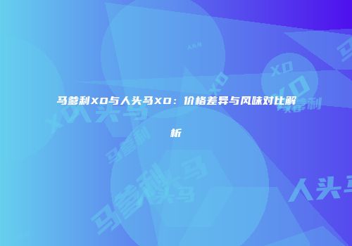 马爹利XO与人头马XO：价格差异与风味对比解析