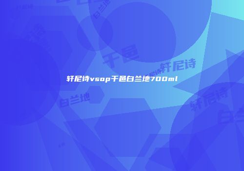 轩尼诗vsop干邑白兰地700ml