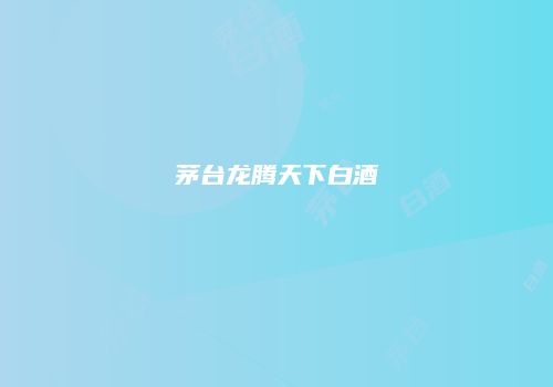 茅台龙腾天下白酒
