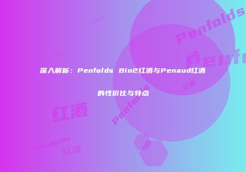 深入解析：Penfolds Bin2红酒与Penaud红酒的性价比与特点