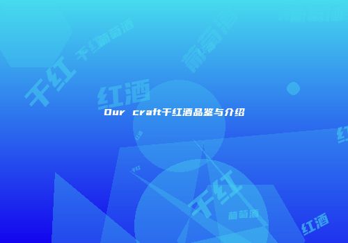 Our craft干红酒品鉴与介绍