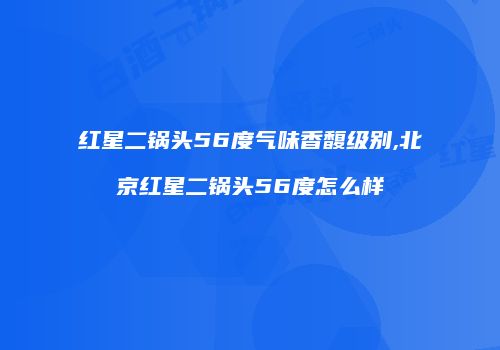 红星二锅头56度气味香馥级别,北京红星二锅头56度怎么样