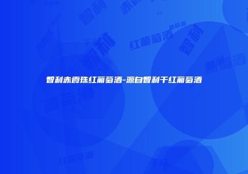 智利赤霞珠红葡萄酒-源自智利干红葡萄酒