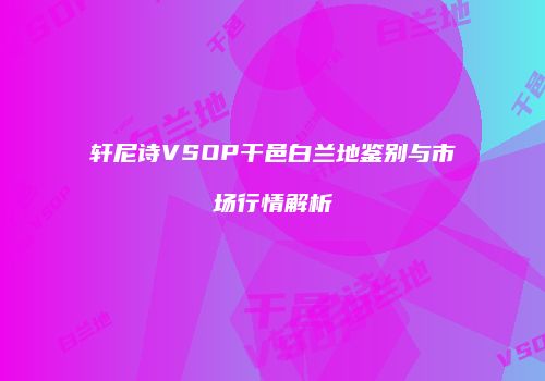 轩尼诗VSOP干邑白兰地鉴别与市场行情解析