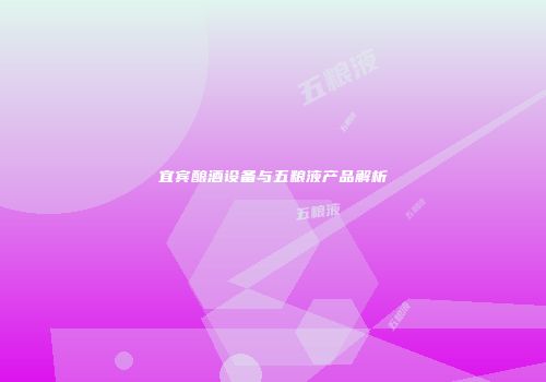 宜宾酿酒设备与五粮液产品解析