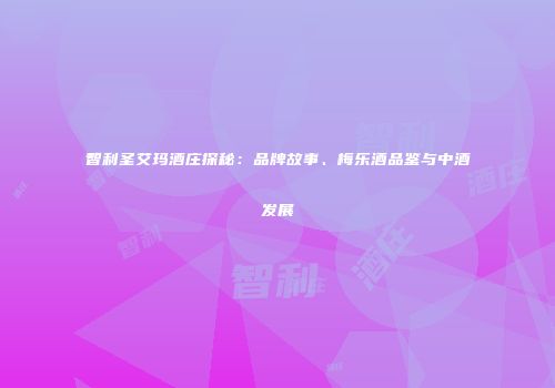智利圣艾玛酒庄探秘：品牌故事、梅乐酒品鉴与中酒发展