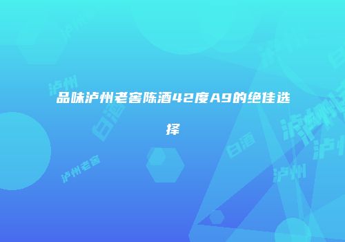 品味泸州老窖陈酒42度A9的绝佳选择