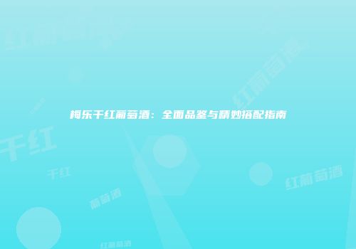 梅乐干红葡萄酒：全面品鉴与精妙搭配指南