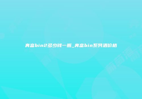奔富bin2多少钱一瓶_奔富bin系列酒价格