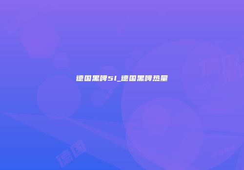 德国黑啤5l_德国黑啤热量