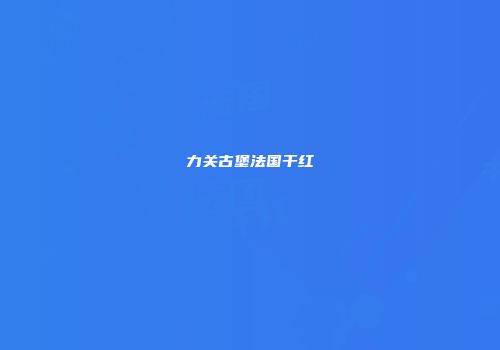力关古堡法国干红