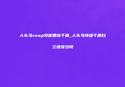 人头马vsop特优香槟干邑_人头马特级干邑白兰地多少钱