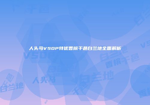 人头马VSOP特优香槟干邑白兰地全面解析