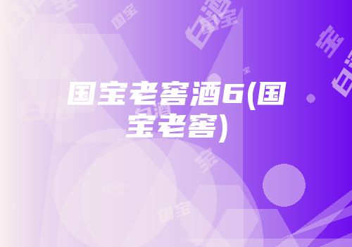 国宝老窖酒6(国宝老窖)