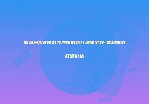 智利河流8梅洛与沙拉伯特红酒哪个好-智利梅洛红酒价格