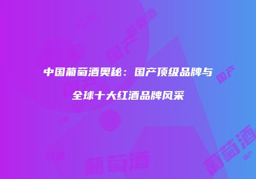 中国葡萄酒奥秘：国产顶级品牌与全球十大红酒品牌风采