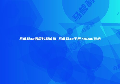 马爹利xo酒图片和价格_马爹利xo干邑750ml价格